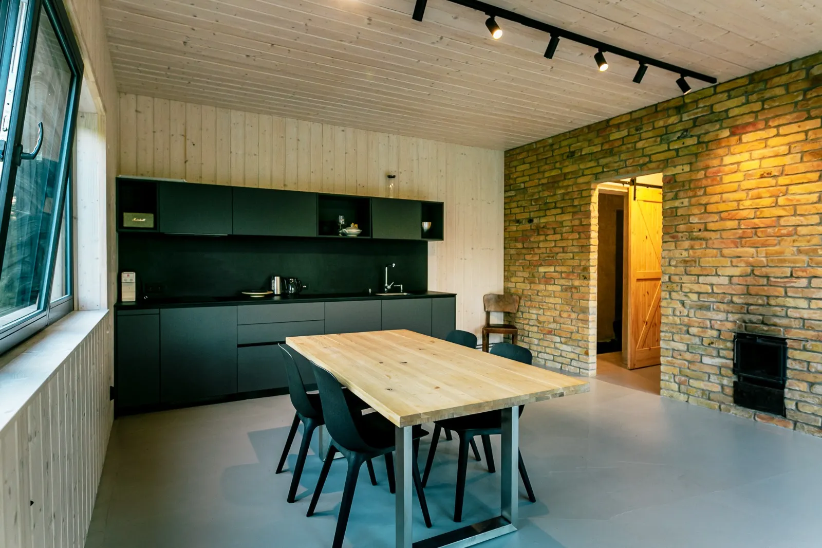 pirts izskats iekspuse virtuve